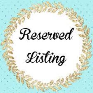 Reserved listing for KH